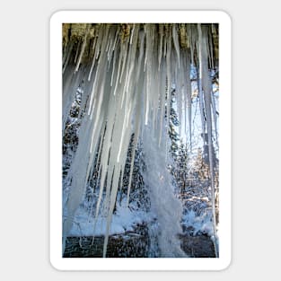 Scheidegg First Waterfall in winter Sticker